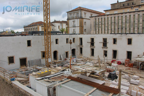 Obras do Colégio da Santíssima Trindade da Universidade de Coimbra que será a Casa da Jurisprudência da Faculdade de Direito da Universidade de Coimbra