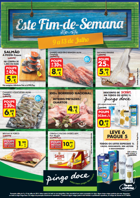 Novo folheto Pingo Doce  