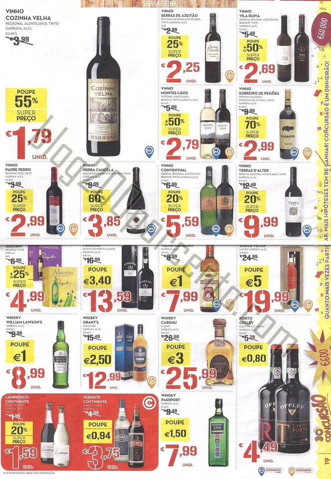 Antevisão folheto Continente 1 a 7 dez