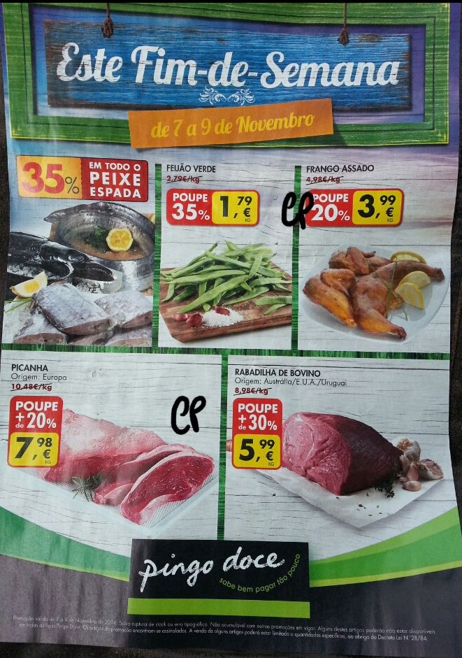 Antevisão folheto Pingo Doce Este Fim de Semana