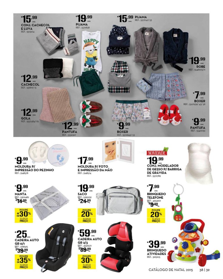 Antevisão folheto Continente especial Natal