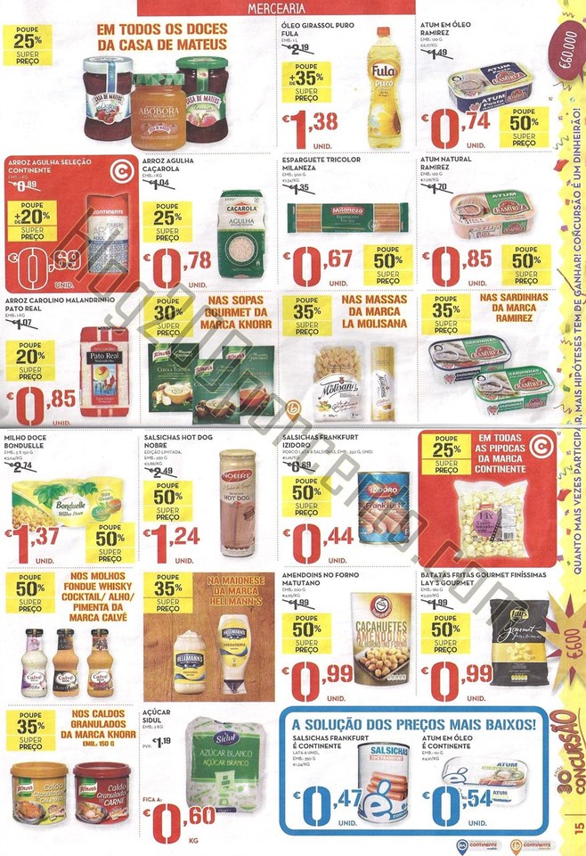 Antevisão folheto Continente 1 a 7 dez