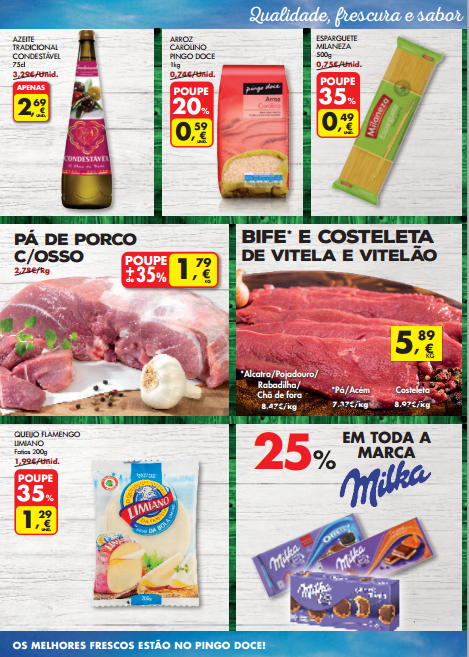 Antevisão folheto Pingo Doce Este Fim de Semana