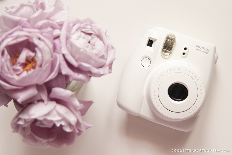 fujifilm instax mini white branco branca instantan