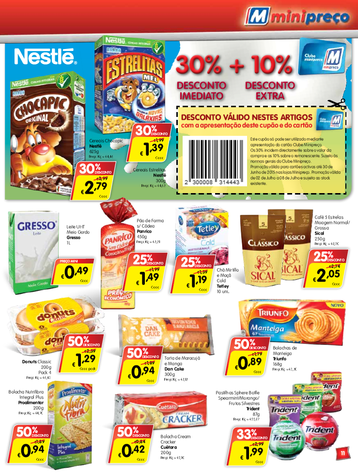 Antevisão folheto Minipreço 