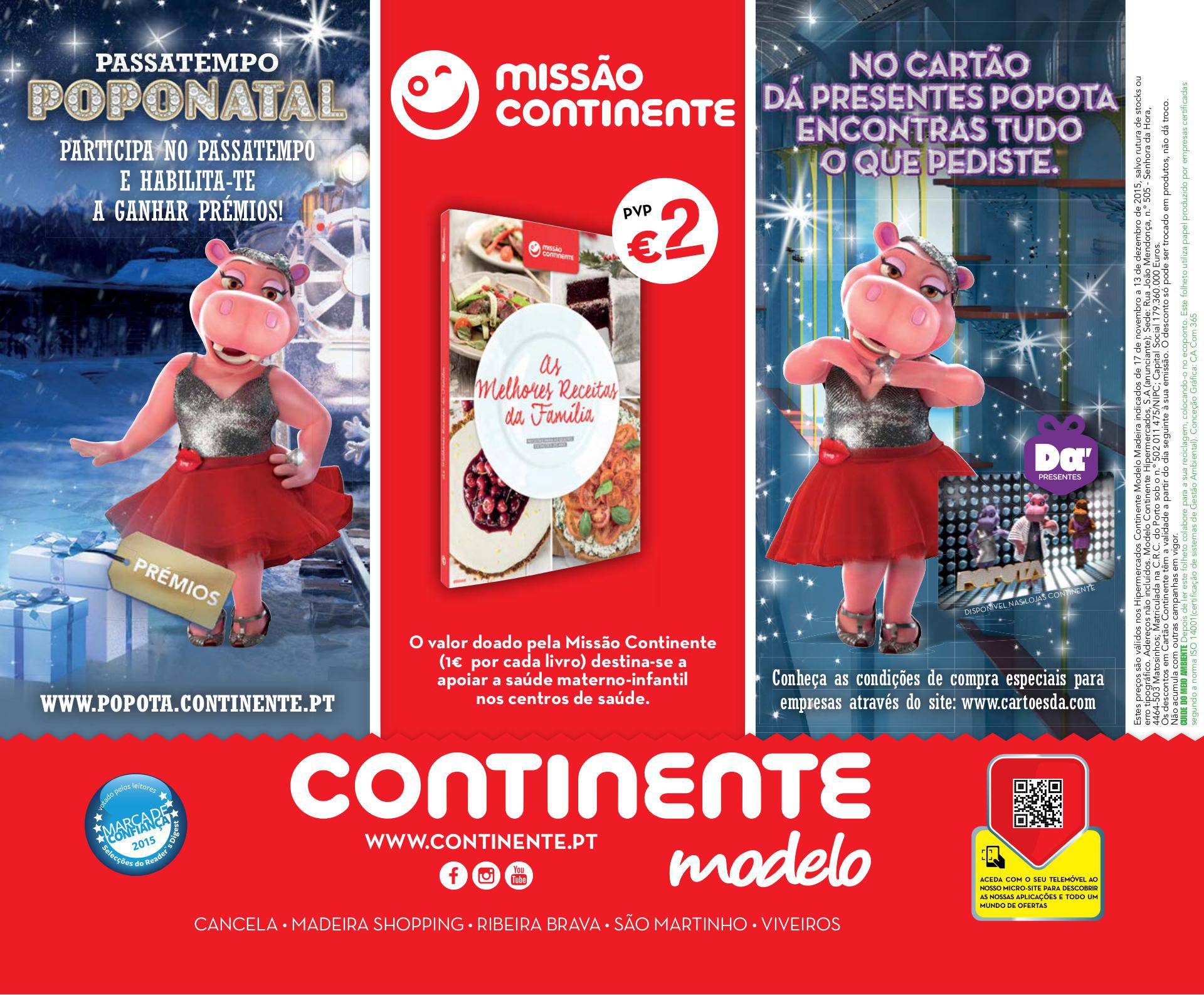 Antevisão folheto Continente especial brinquedos ilha da Madeira