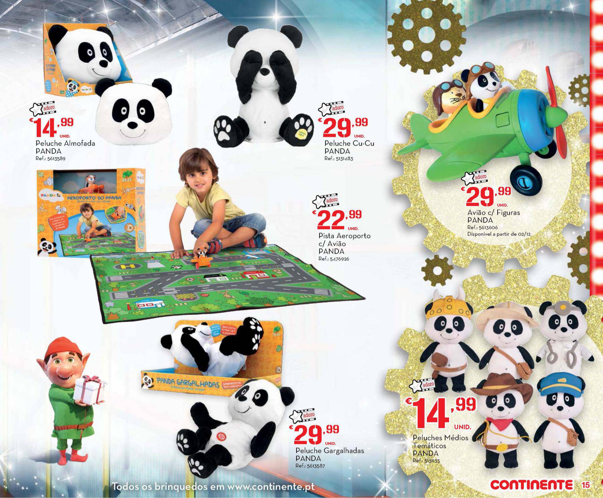 Novo folheto Continente especial brinquedos 