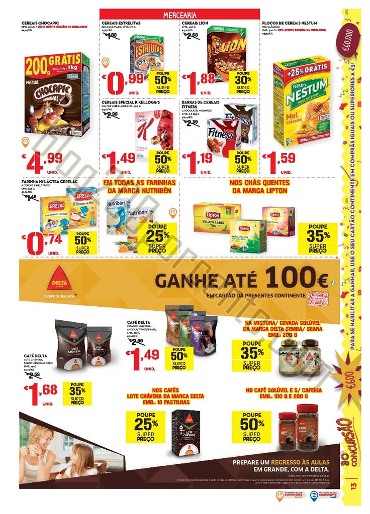 Antevisão folheto Continente