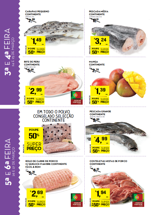 Novo folheto Continente 