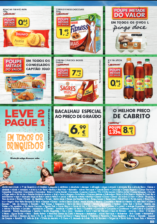 Antevisão folheto Pingo Doce 27 a 30 mar Este Fim de Semana