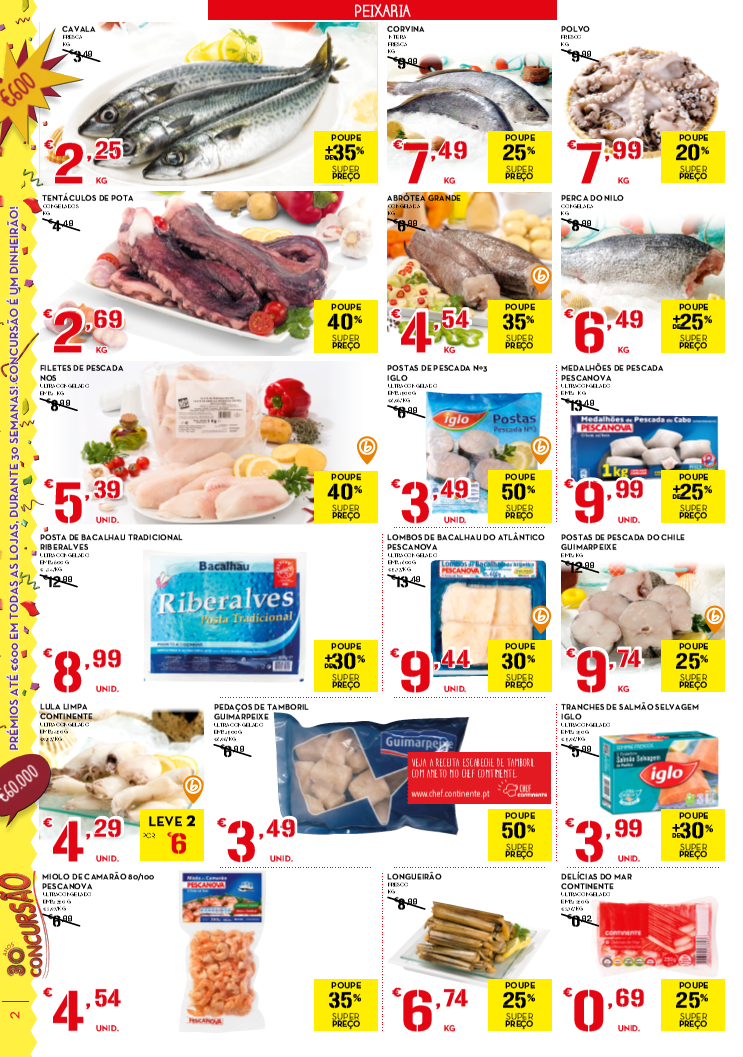 Antevisão folheto Continente Promoções 