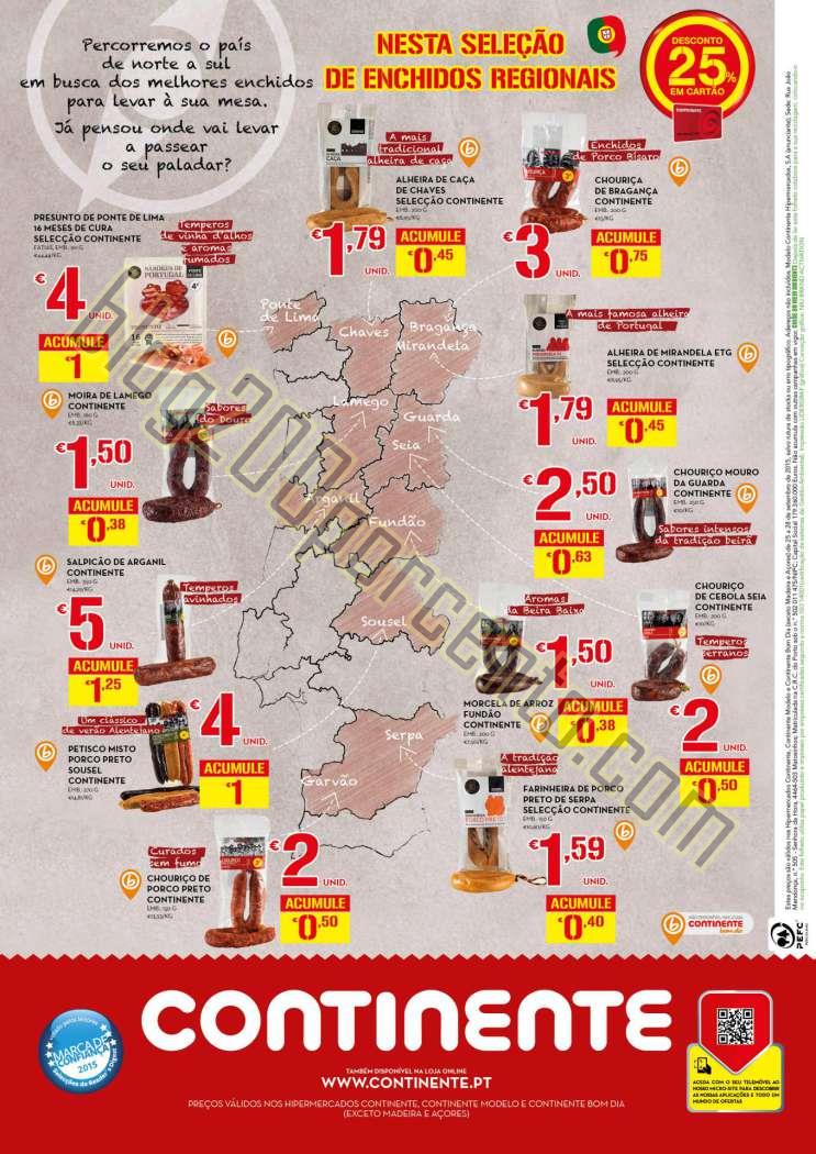 Antevisão folheto Continente 25a28set