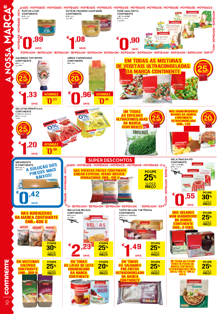 Antevisão folheto Continente 