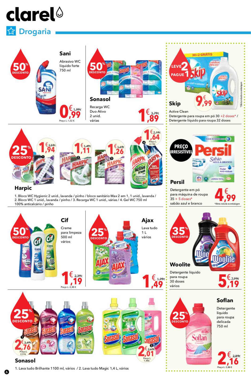 Antevisão folheto Clarel 8a21out