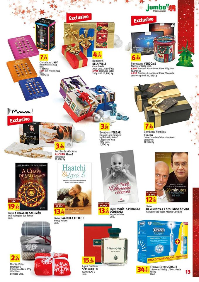 Novo folheto promoções Jumbo 11a24dez