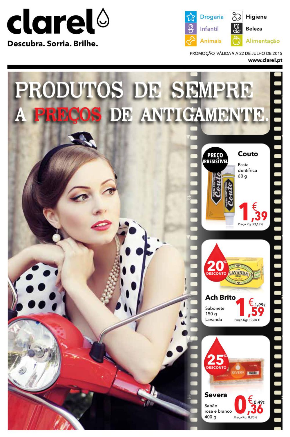 Antevisão folheto Clarel 