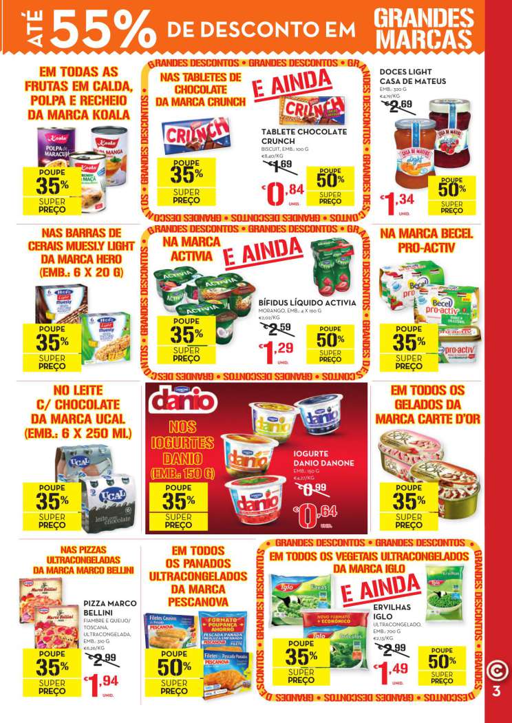 Antevisão folheto Continente Grandes Marcas