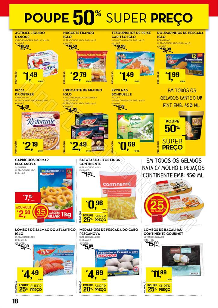 Antevisão Folheto CONTINENTE Promoções de 3 a 9