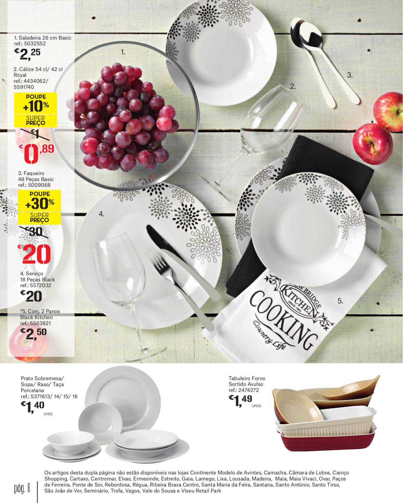 Antevisão folheto Continente especial Kasa outono