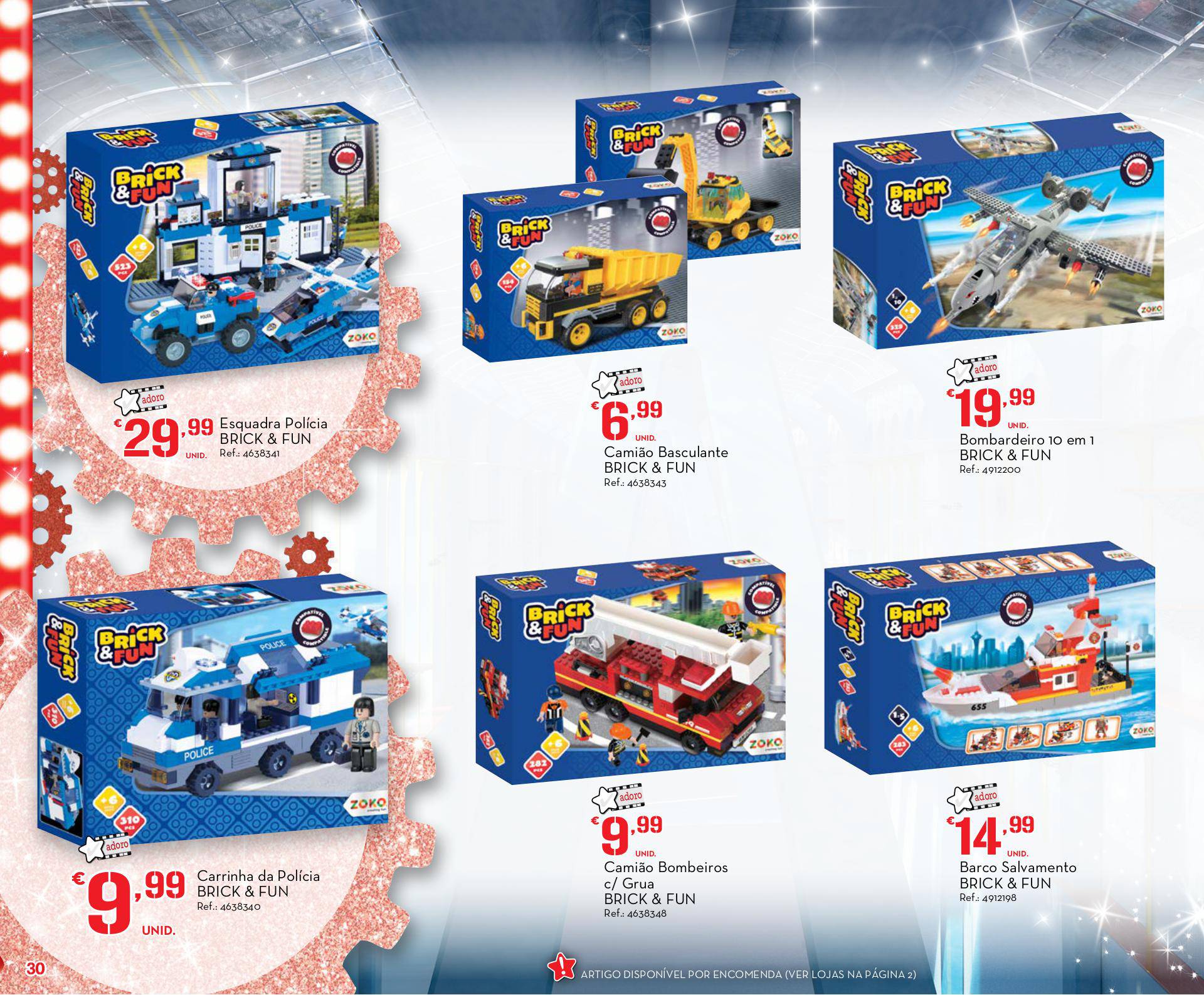 Novo folheto Continente especial brinquedos 