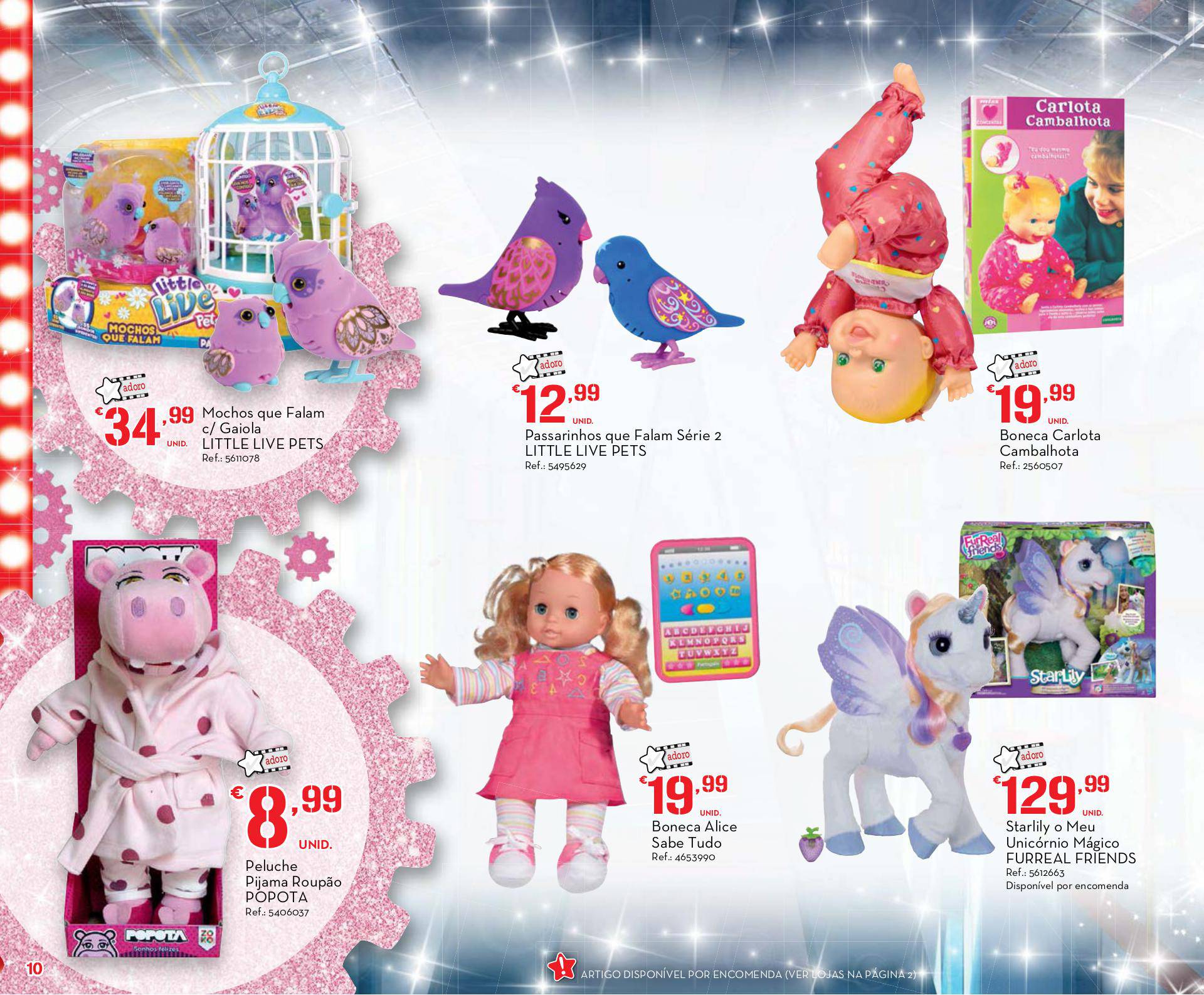 Antevisão folheto Continente especial brinquedos ilha da Madeira