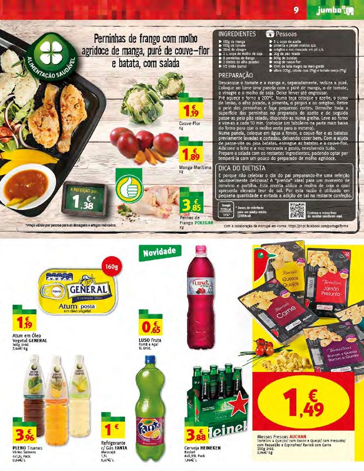 Antevisão folheto Jumbo  