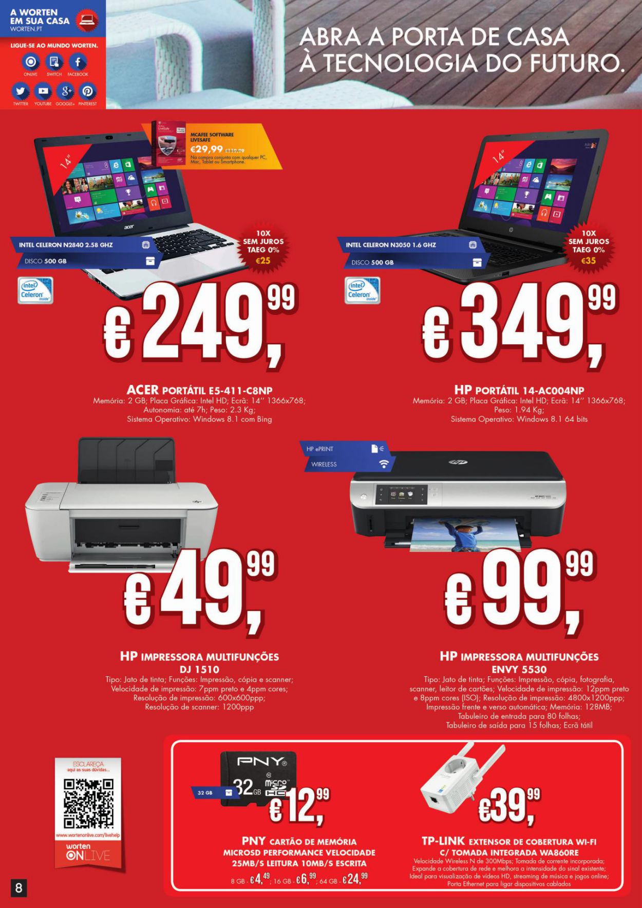 Novo folheto Worten 1a14jul