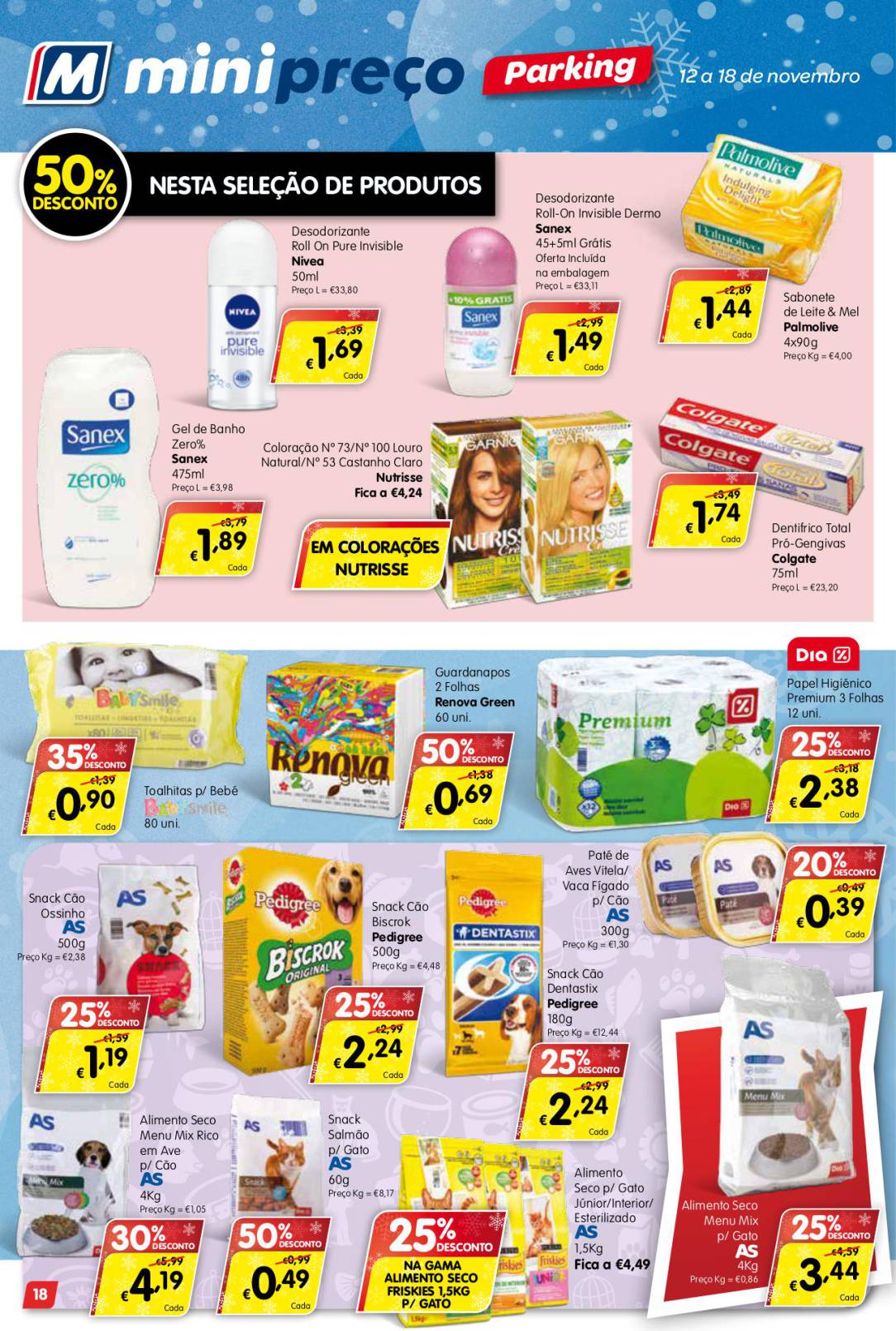 Antevisão folheto Minipreço Parking